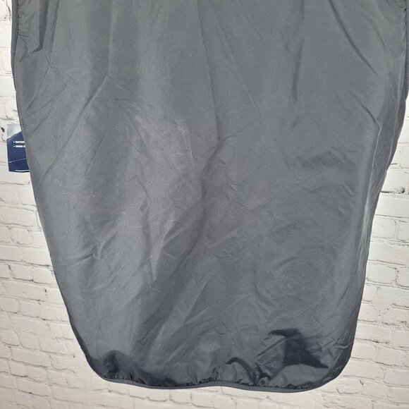 NWT Port Authority Black Soft Shell Water Wind Resistant Fleece Lined Zip Vest L - Picture 10 of 16